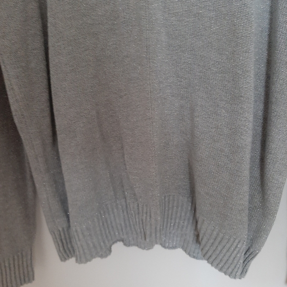 Gray/silver XL Sweater by INC - Picture 4 of 6